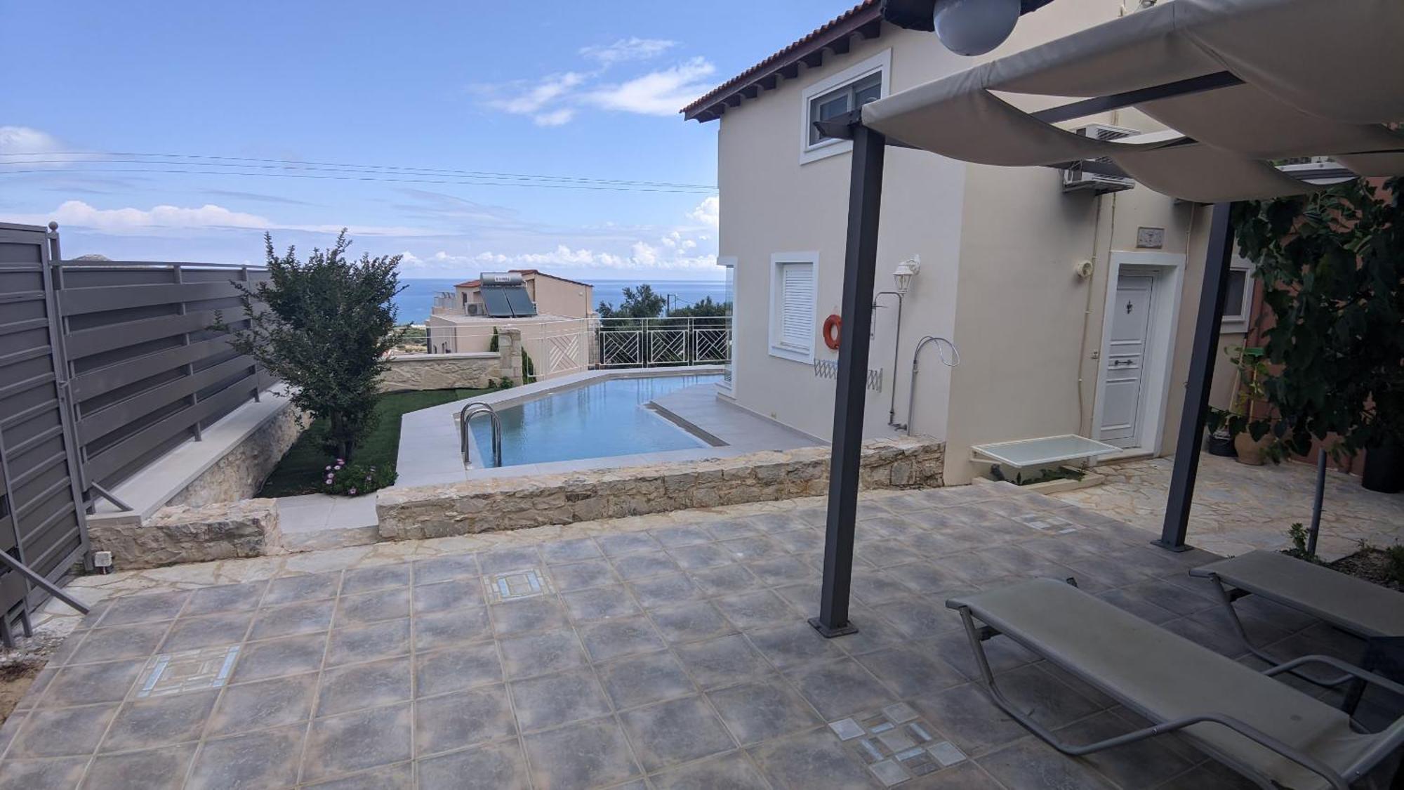 Pantanassa Villas Agia Marina  Bagian luar foto
