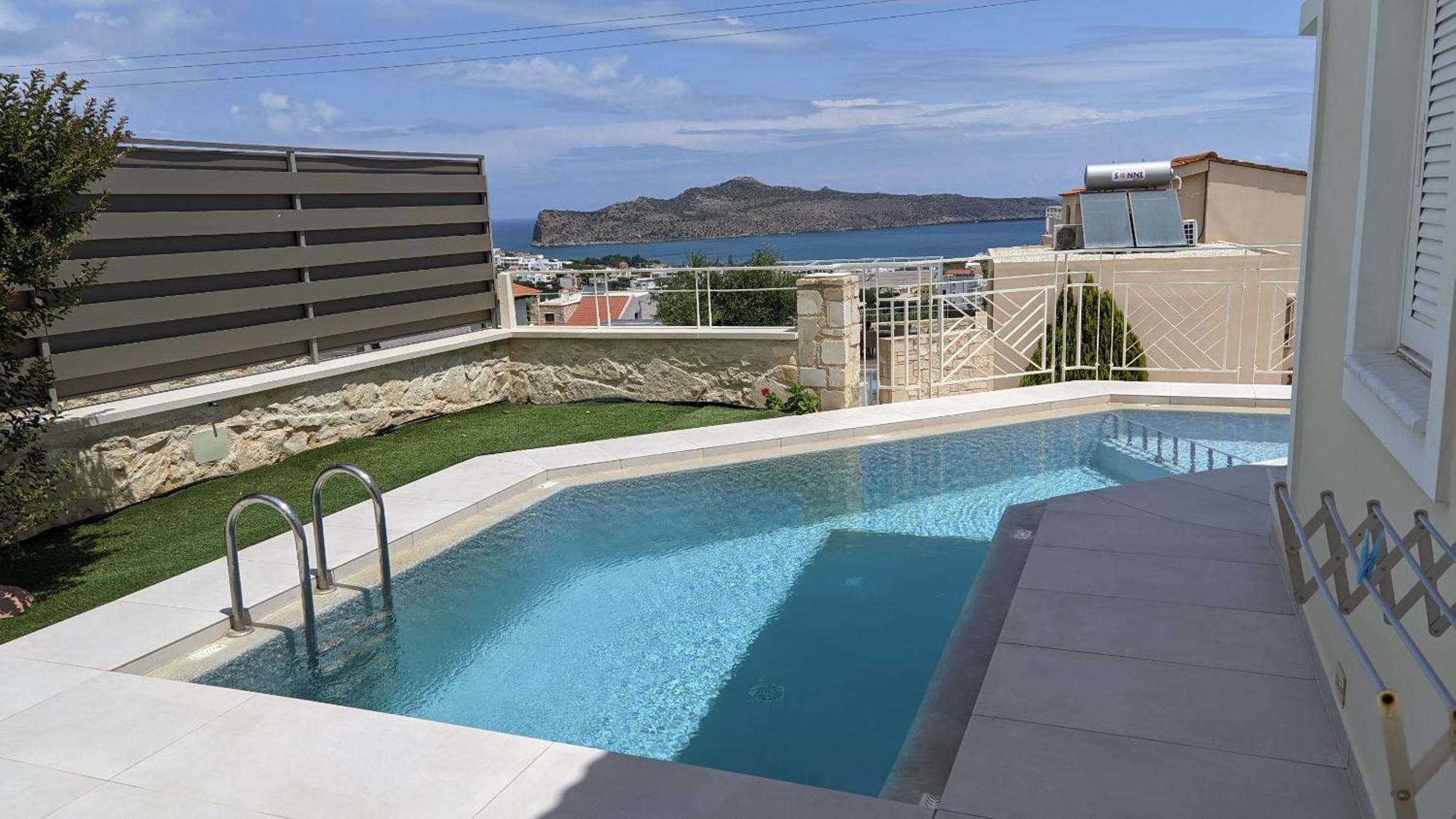 Pantanassa Villas Agia Marina  Bagian luar foto