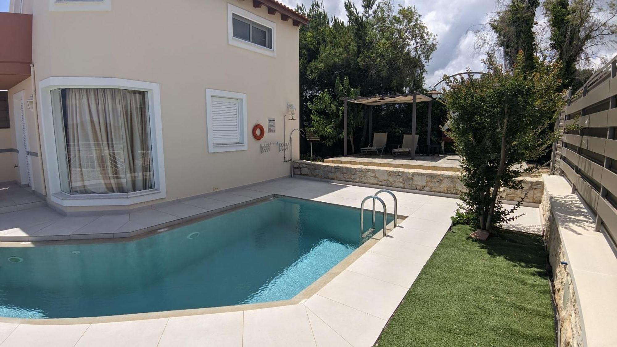 Pantanassa Villas Agia Marina  Bagian luar foto